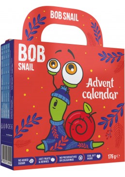 Набір цукерок з іграшкою Bob Snail Адвент-календар різдвяний, 176 г